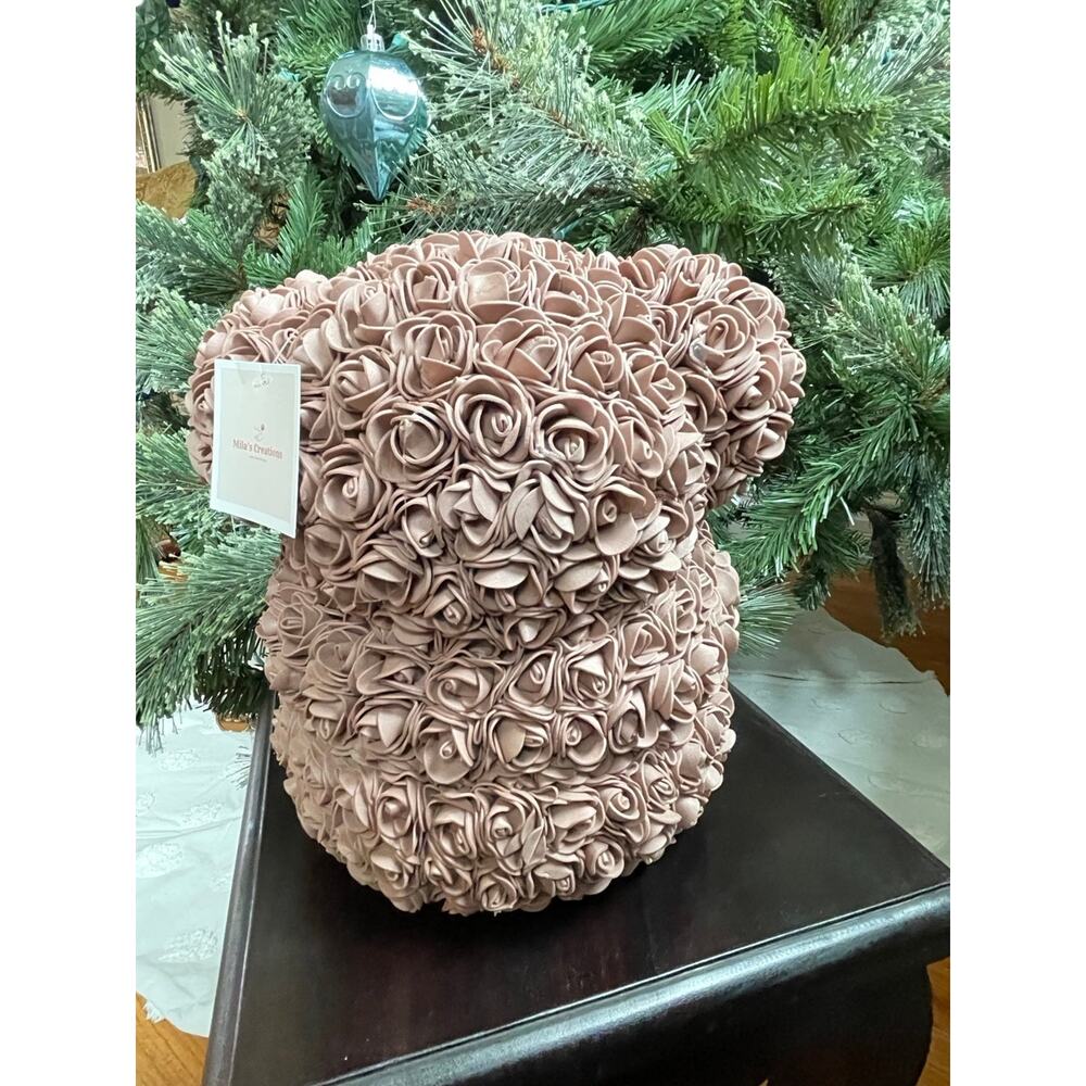 Handmade Christmas Monkey From Roses - Picture 7 of 7